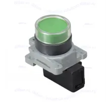 Зелёная кнопка с LED XB4BW33B5, 24V AC/DC