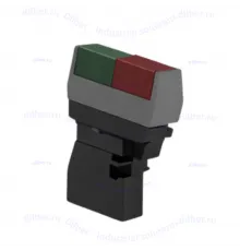 Сдвоенная кнопка с LED XB4BW73731B5, 24V AC/DC